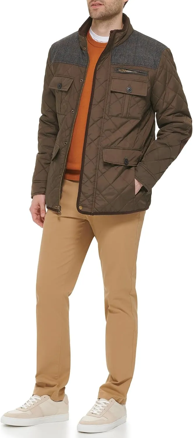 Cole Haan Men's Diamond Quilted Jacket
