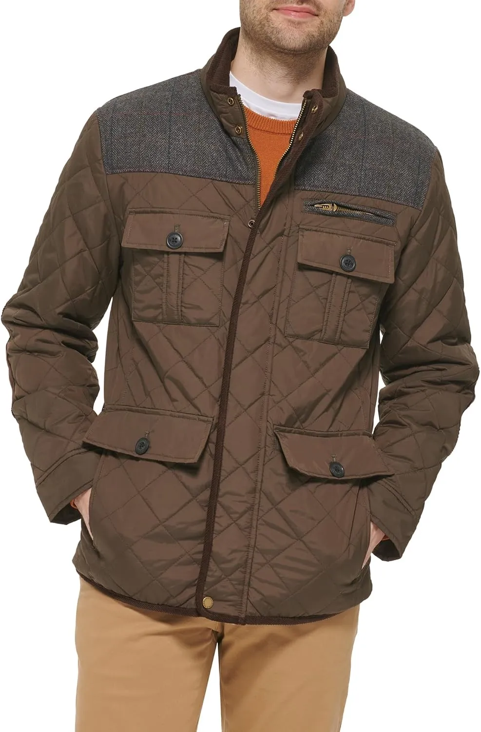 Cole Haan Men's Diamond Quilted Jacket