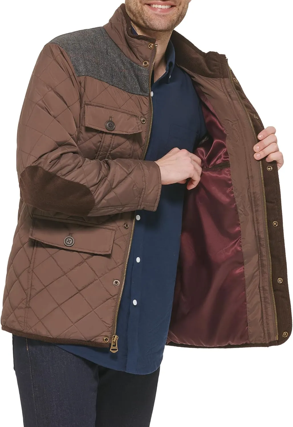 Cole Haan Men's Diamond Quilted Jacket