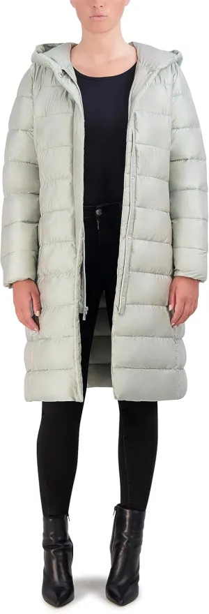 Cole Haan Women's Nylon Channel Quilted Jacket