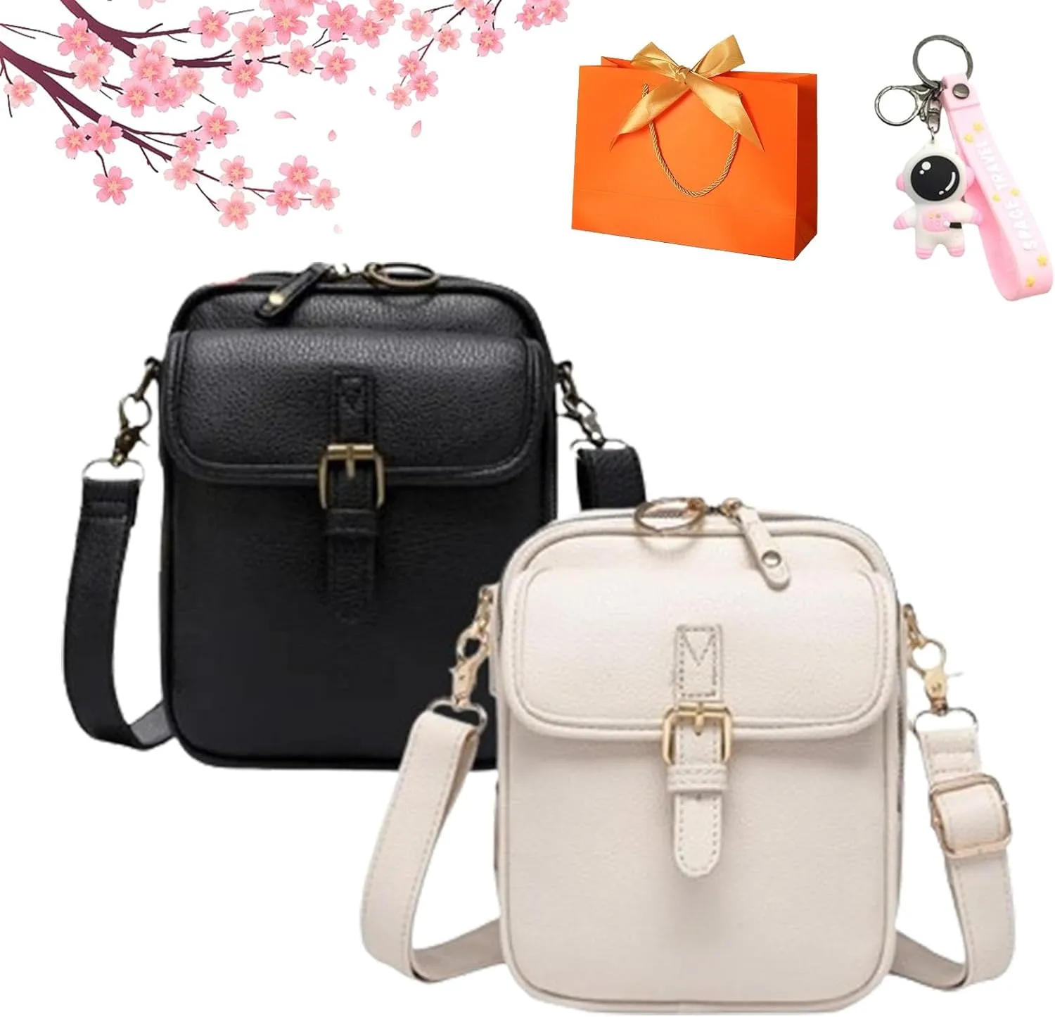 Collaborate Crossbody Leather Bag, Collaborateam Urvashi Tojoyride Collaboration Anti Theft Shoulder Bags For Women