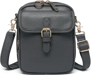 Collaboraten1 Crossbody Bag, Urvashi Crossbody Leather Bag, Retro Casual Bags with Multiple Card Slots for Women