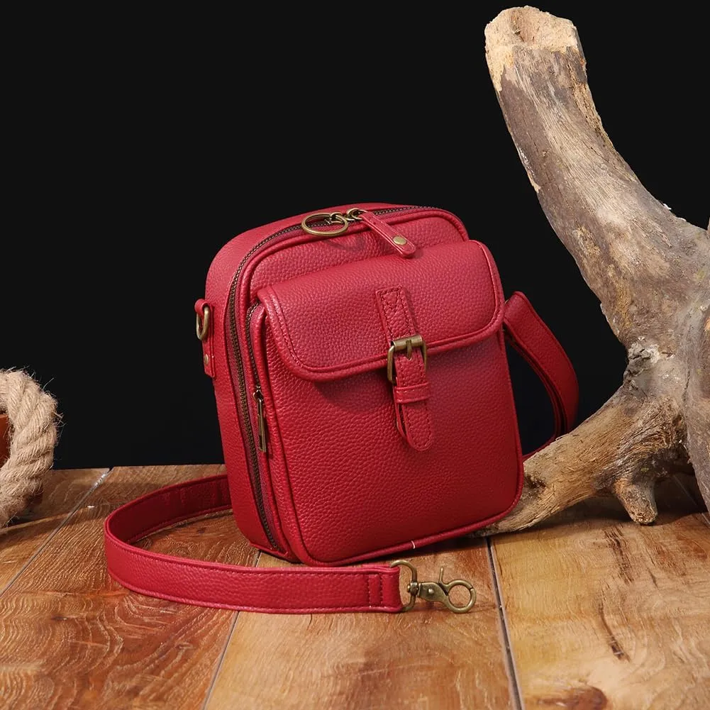 Collaboraten1 Crossbody Leather Bag, Collaborateam Urvashi & Tojoyride Anti Theft Shoulder Bags for Women