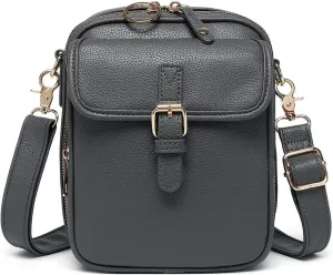 Collaboraten1 Crossbody Leather Bag, Shoulder Bags for Travel, Crossbody Bag, Vintage Layer Mini