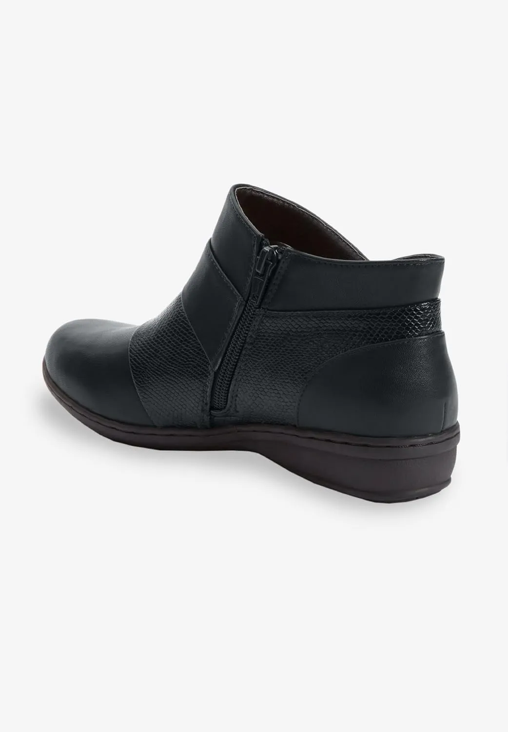 Comfortview Jolene Bootie Short Ankle Boot Women's Winter Shoes (Wide Widths Available)