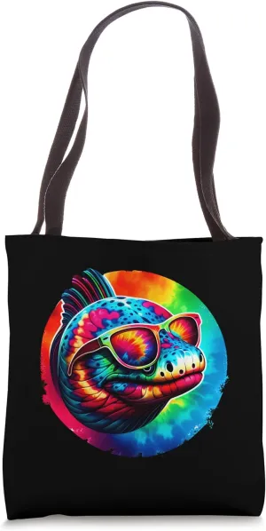 Cool Graphic Tie Dye Sunglasses Moray Eel Illustration Art Tote Bag