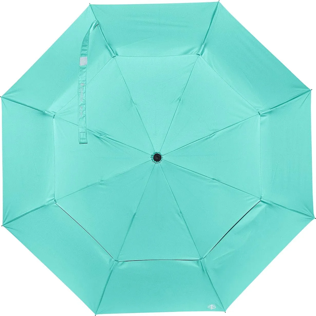 Coolibar UPF 50  42 Inch Sodalis Travel Umbrella - Sun Protective (One Size- Coolibar Blue)