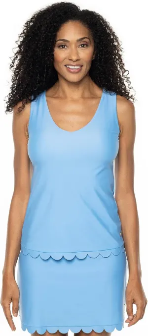 Coolibar UPF 50  Women's Acropora Scallop Swim Tank - Sun Protective