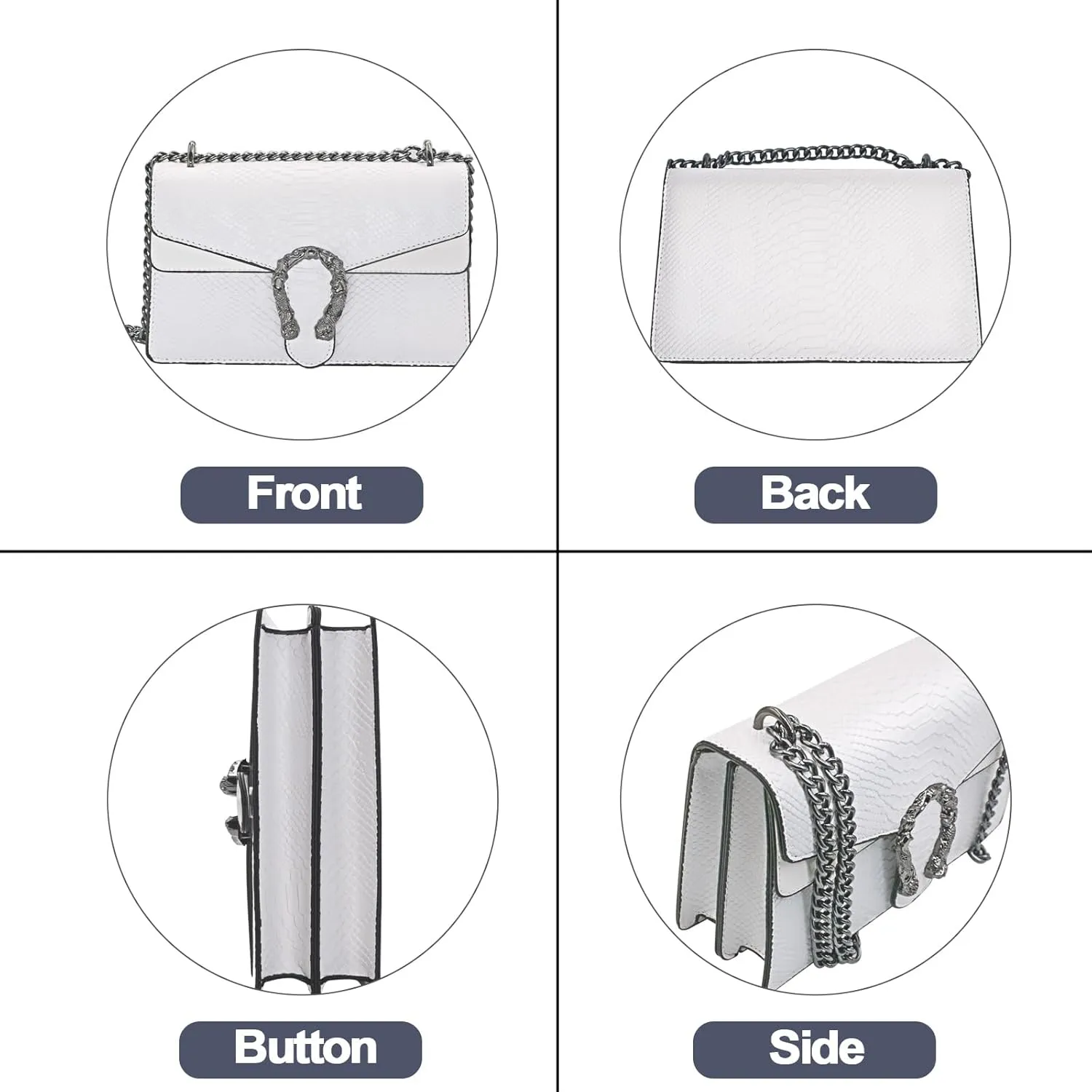 covimy Purse for Women Trendy,Fashion Shoulder Bag Vegan Leather Crossbody Bag Small HandBag