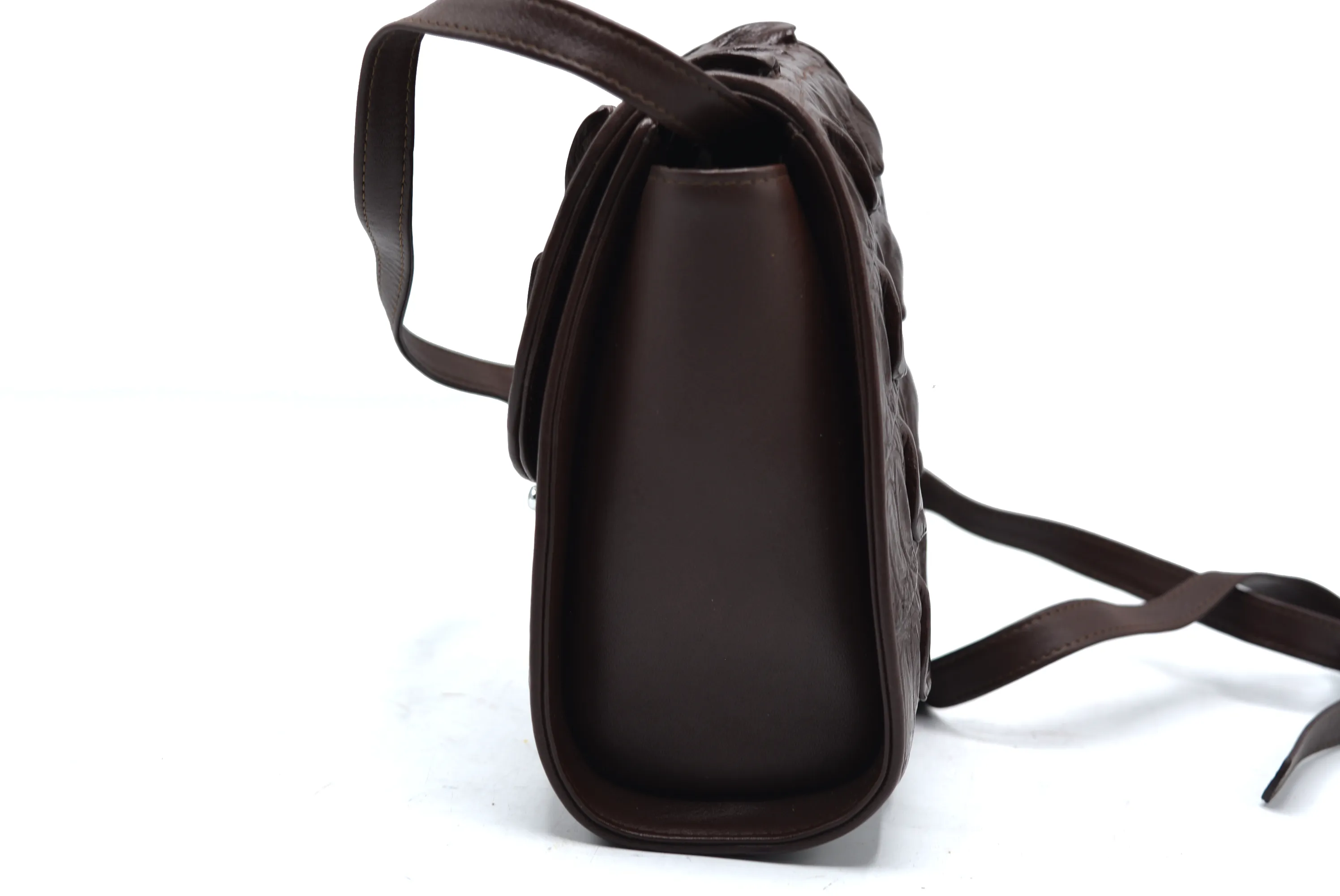 Crocodile Leather Crossbody Bag