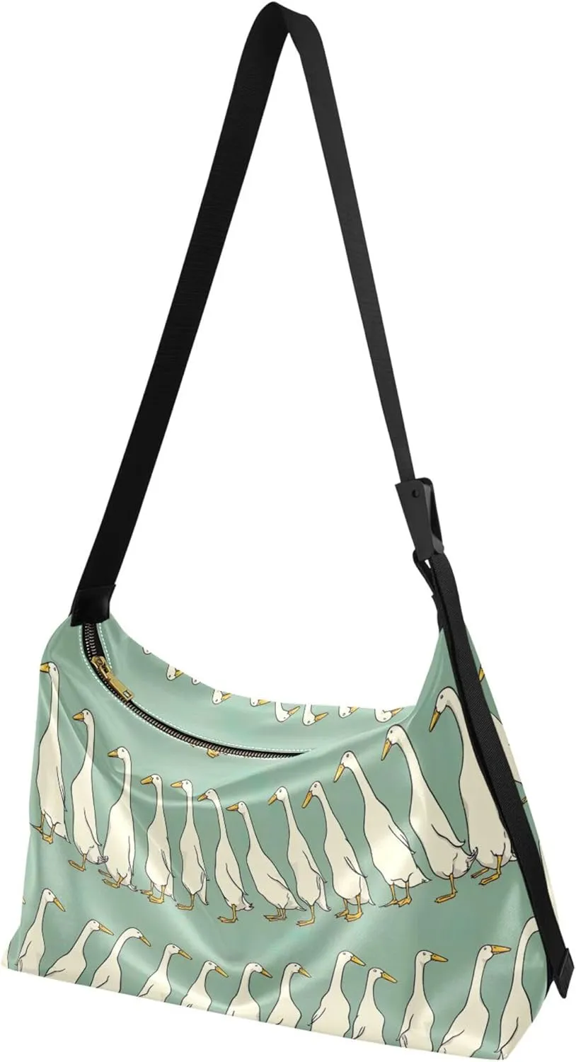 Crocodile Wild Animal Design Soft PU Leather Hobo Bags Leather Purse Men Art Animal Print Women Shoulder Handbags
