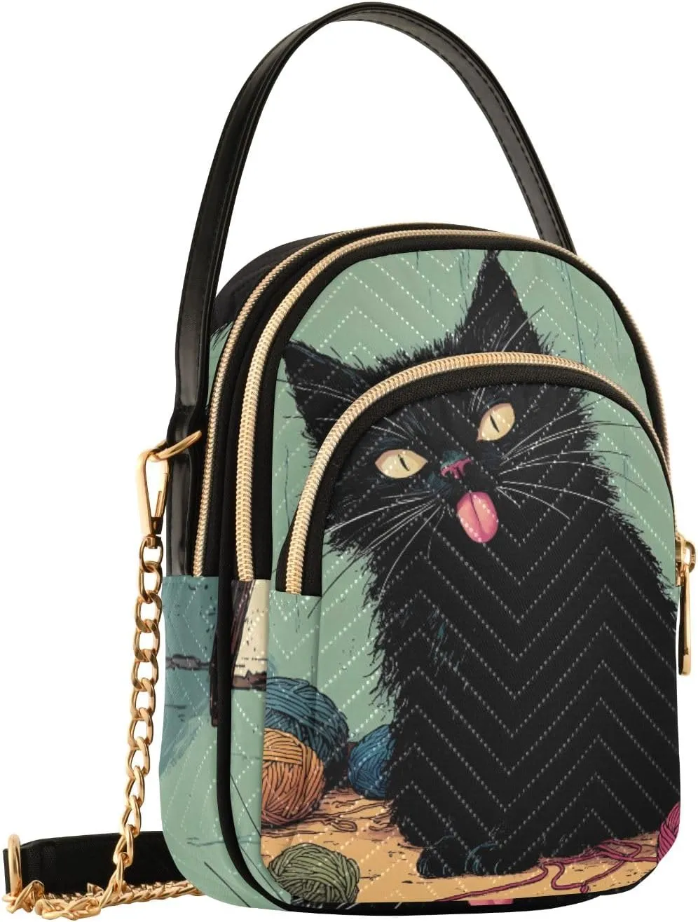 Cute Small Handbag Crossbody Bag for Women Quilted Bags Shoulder Purse Phone Wallet Chain Bag