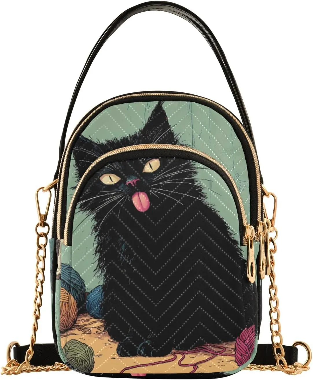 Cute Small Handbag Crossbody Bag for Women Quilted Bags Shoulder Purse Phone Wallet Chain Bag