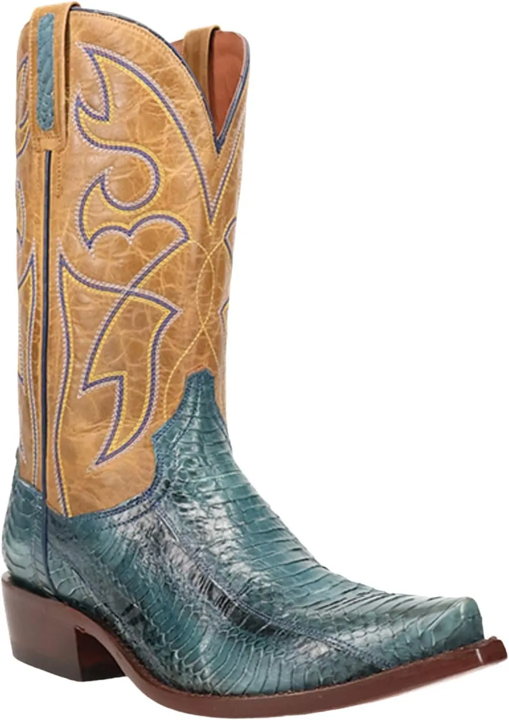 Dan Post Men's Exotic Snake Western Boot Snip Toe - Dps1116