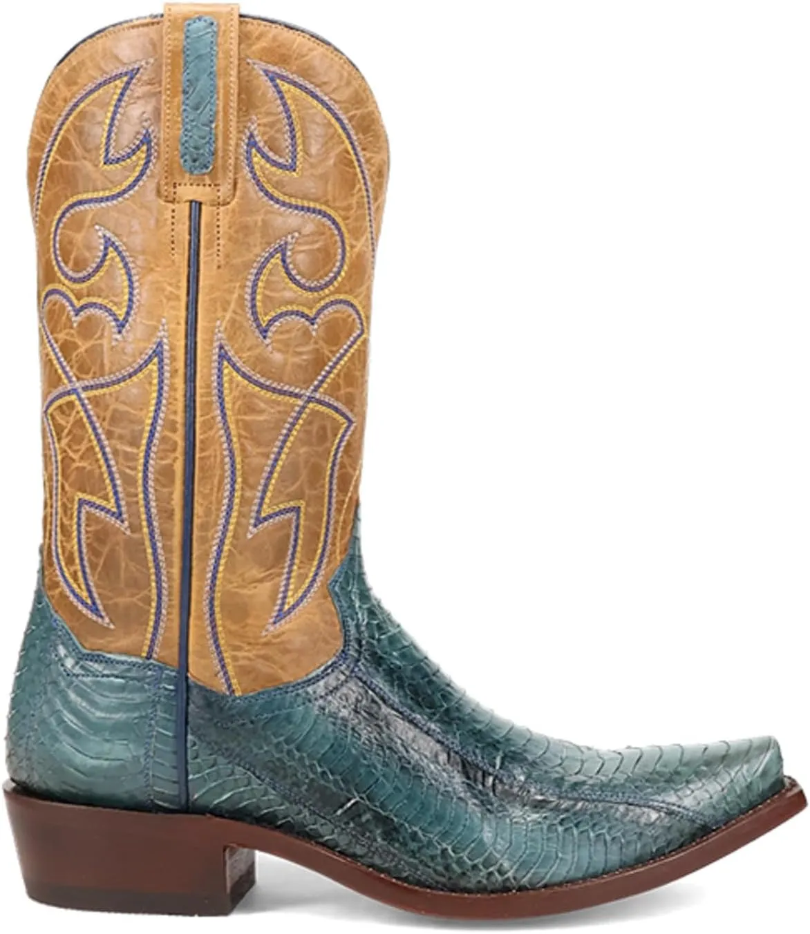 Dan Post Men's Exotic Snake Western Boot Snip Toe - Dps1116