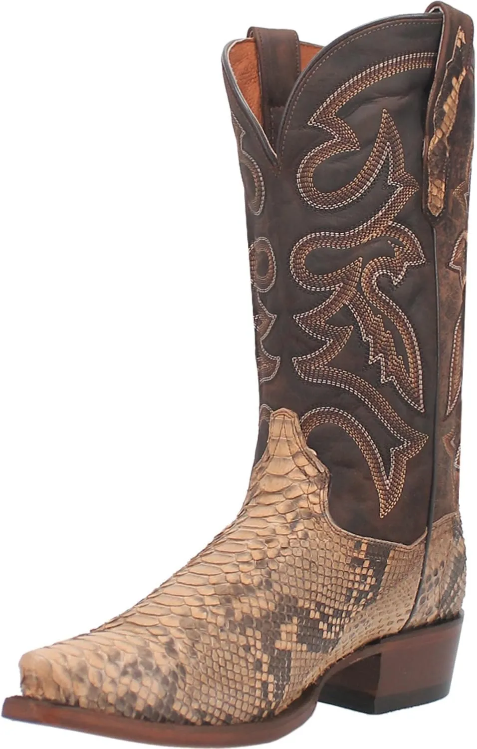 Dan Post Sand Sturgis Men's 13 inch Snake Snip Toe Western Boots DP3058