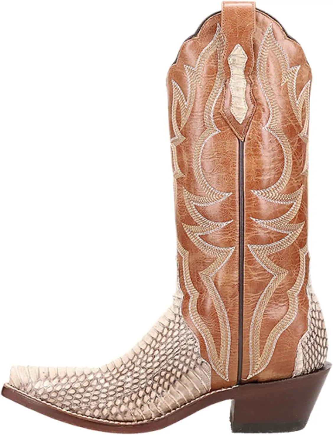 Dan Post Women's Exotic Snake Western Boot Snip Toe - Dps1152