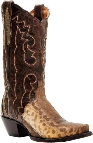Dan Post Women's Karung Exotic Snake Western Boot Snip Toe - Dps704