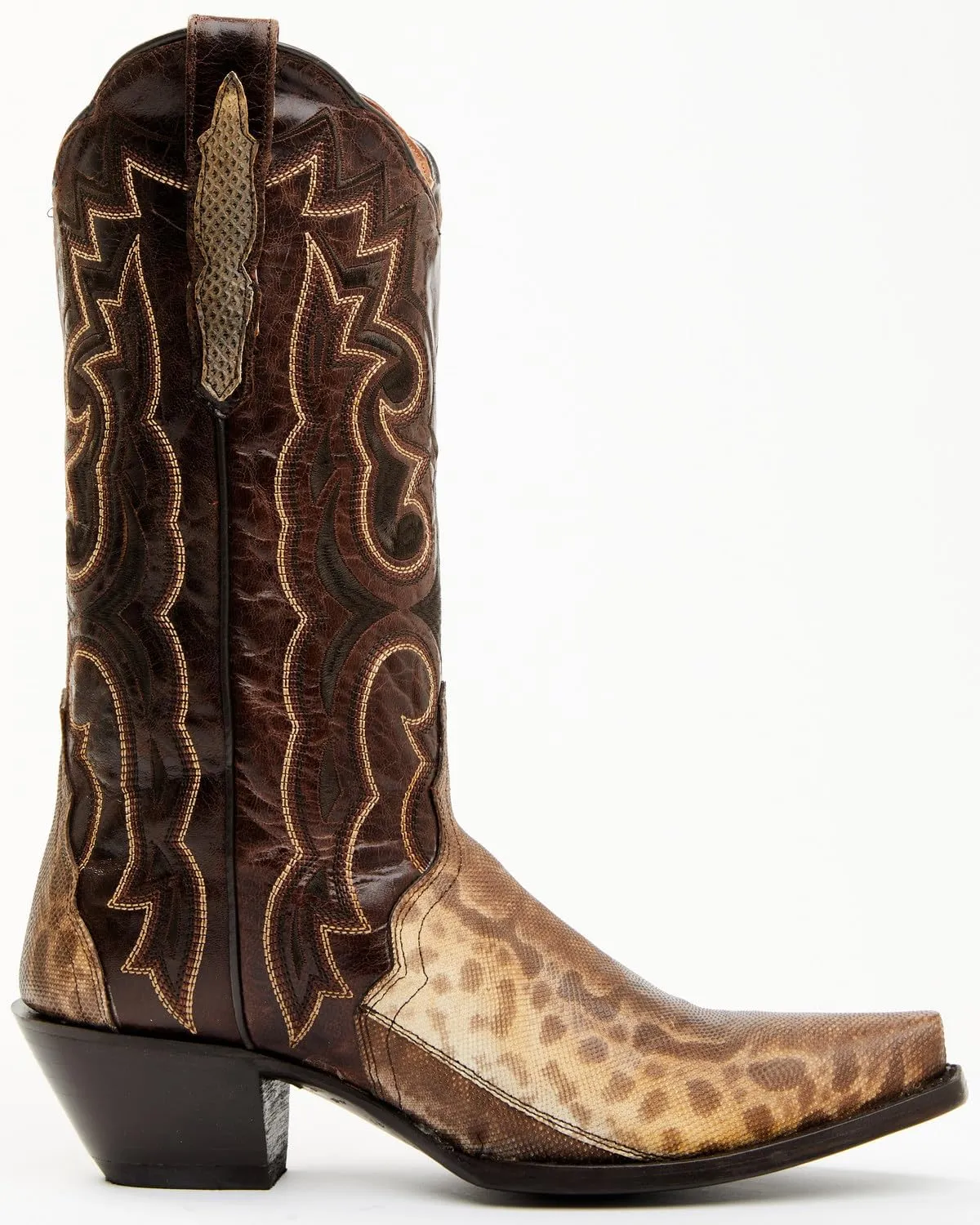 Dan Post Women's Karung Exotic Snake Western Boot Snip Toe - Dps704