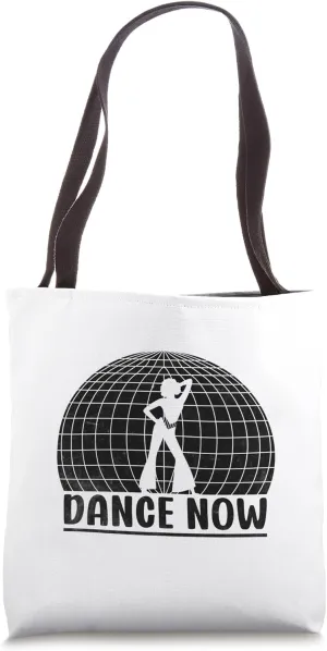 Dance Now Vintage 70’s Dancing Retro Dance Music Tote Bag