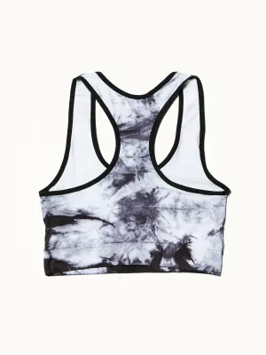 Dani Tie-Dye Bra in Black by ALAMAE
