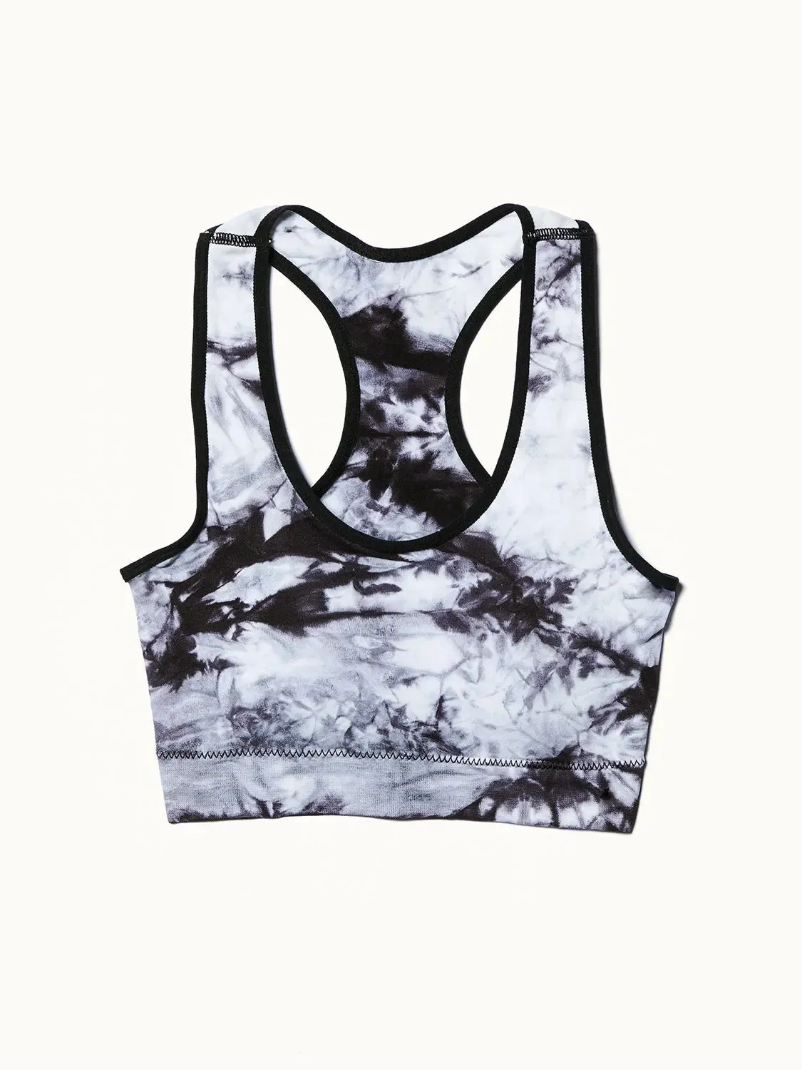 Dani Tie-Dye Bra in Black by ALAMAE