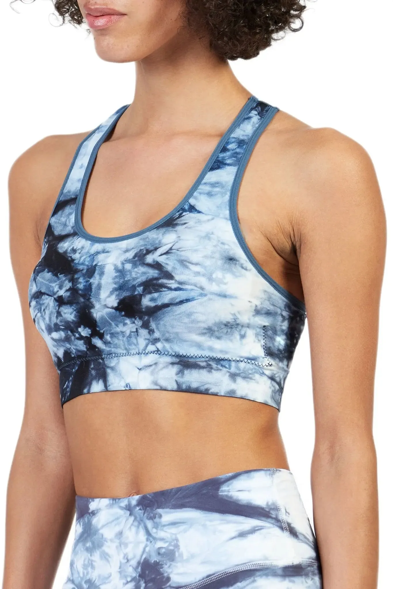 Dani Tie-Dye Bra in Blue by ALAMAE