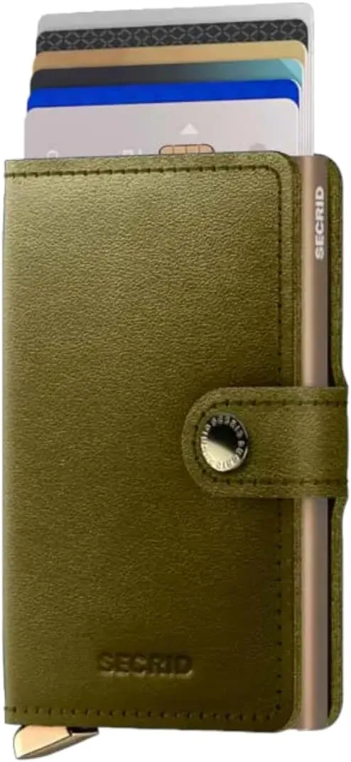 Dark Olive Dusk Miniwallet by Secrid