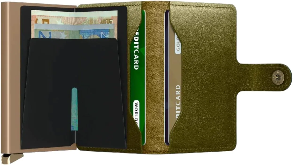 Dark Olive Dusk Miniwallet by Secrid