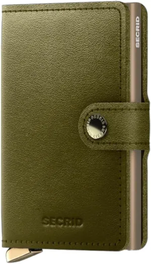 Dark Olive Dusk Miniwallet by Secrid