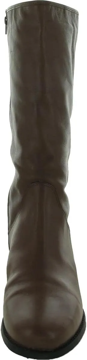 David Tate Womens Superior Embossed Leather Knee-High Boots