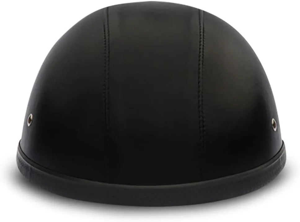 Daytona Novelty Motorcycle Helmet with Eagle Design and Leather Shell | Stylish, Lightweight, and Durable | Perfect for Riders Seeking Bold , Comfort, and Premium Quality in a Sleek Leather Finish