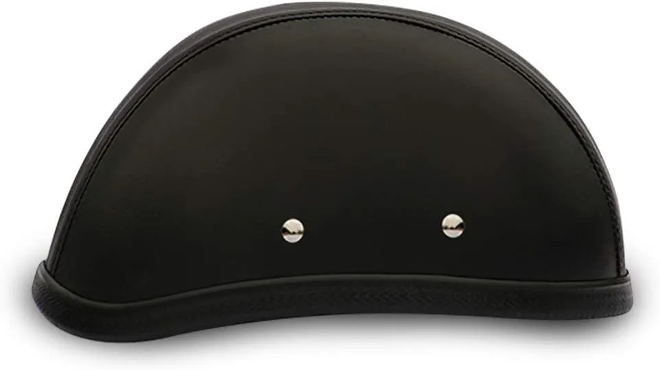 Daytona Novelty Motorcycle Helmet with Eagle Design and Leather Shell | Stylish, Lightweight, and Durable | Perfect for Riders Seeking Bold , Comfort, and Premium Quality in a Sleek Leather Finish