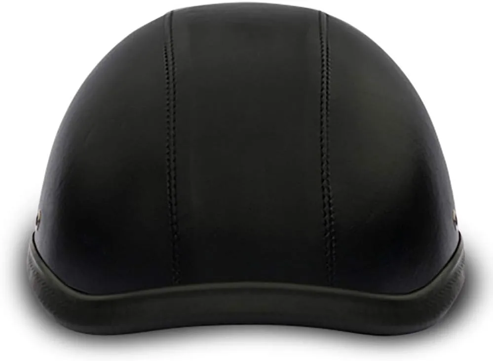 Daytona Novelty Motorcycle Helmet with Eagle Design and Leather Shell | Stylish, Lightweight, and Durable | Perfect for Riders Seeking Bold , Comfort, and Premium Quality in a Sleek Leather Finish