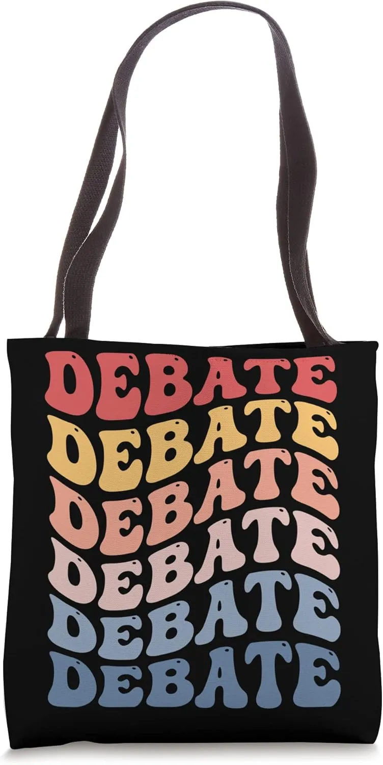 Debate Groovy Debating Tote Bag