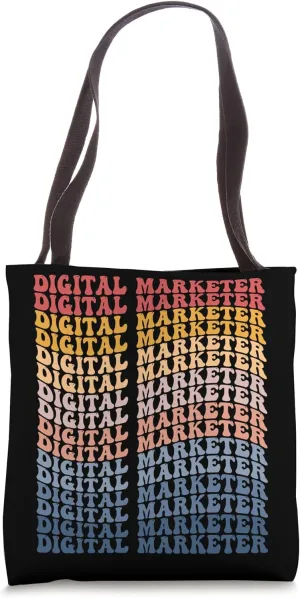 Digital Marketer Groovy Retro Tote Bag