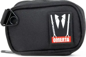 DIME BAGS Padded Pouch with Activated Carbon Technology | Low-Profile and Sleek Design (5 Inch, Black)