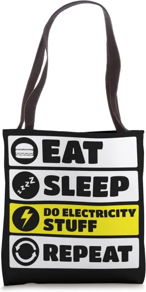 Do Electricity Stuff Electrical Engineering Tote Bag