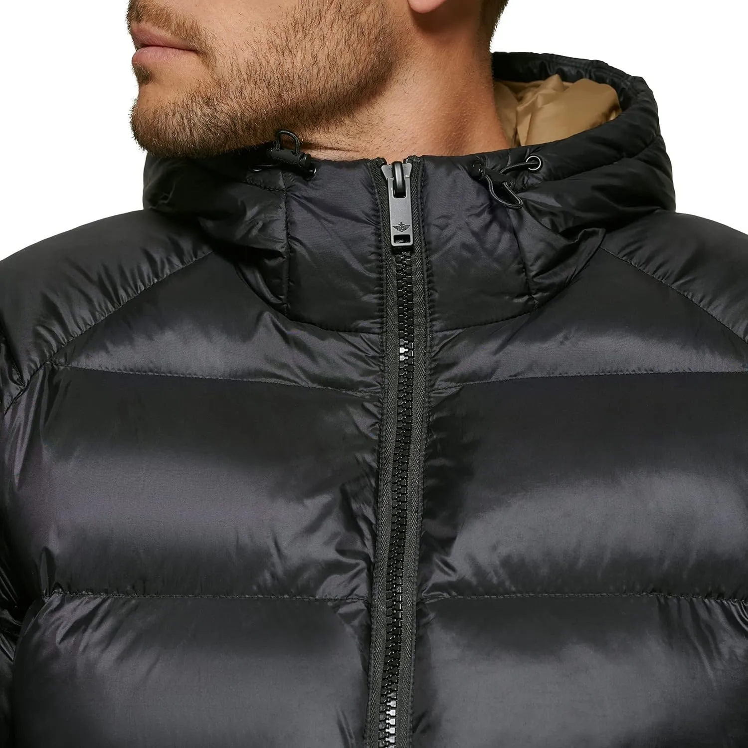 Dockers Men's Dockers Men's Recycled Quilted Hooded Puffer Jacket