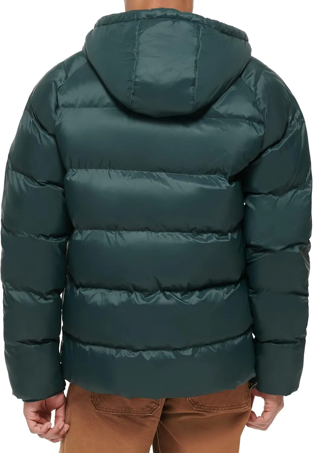 Dockers Men's Dockers Men's Recycled Quilted Hooded Puffer Jacket