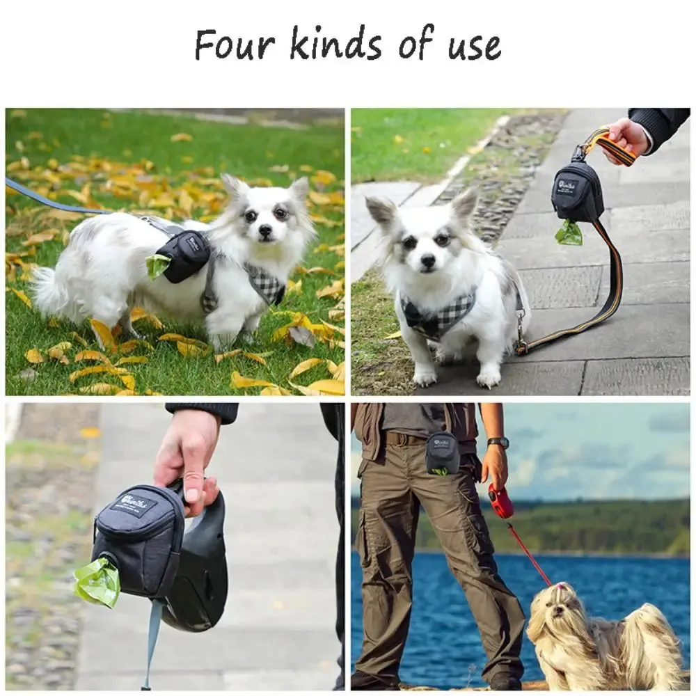 Dog Treat Pouch with Poop Bag Dispenser