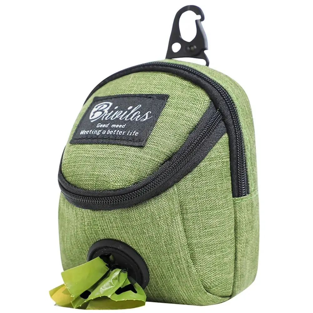 Dog Treat Pouch with Poop Bag Dispenser
