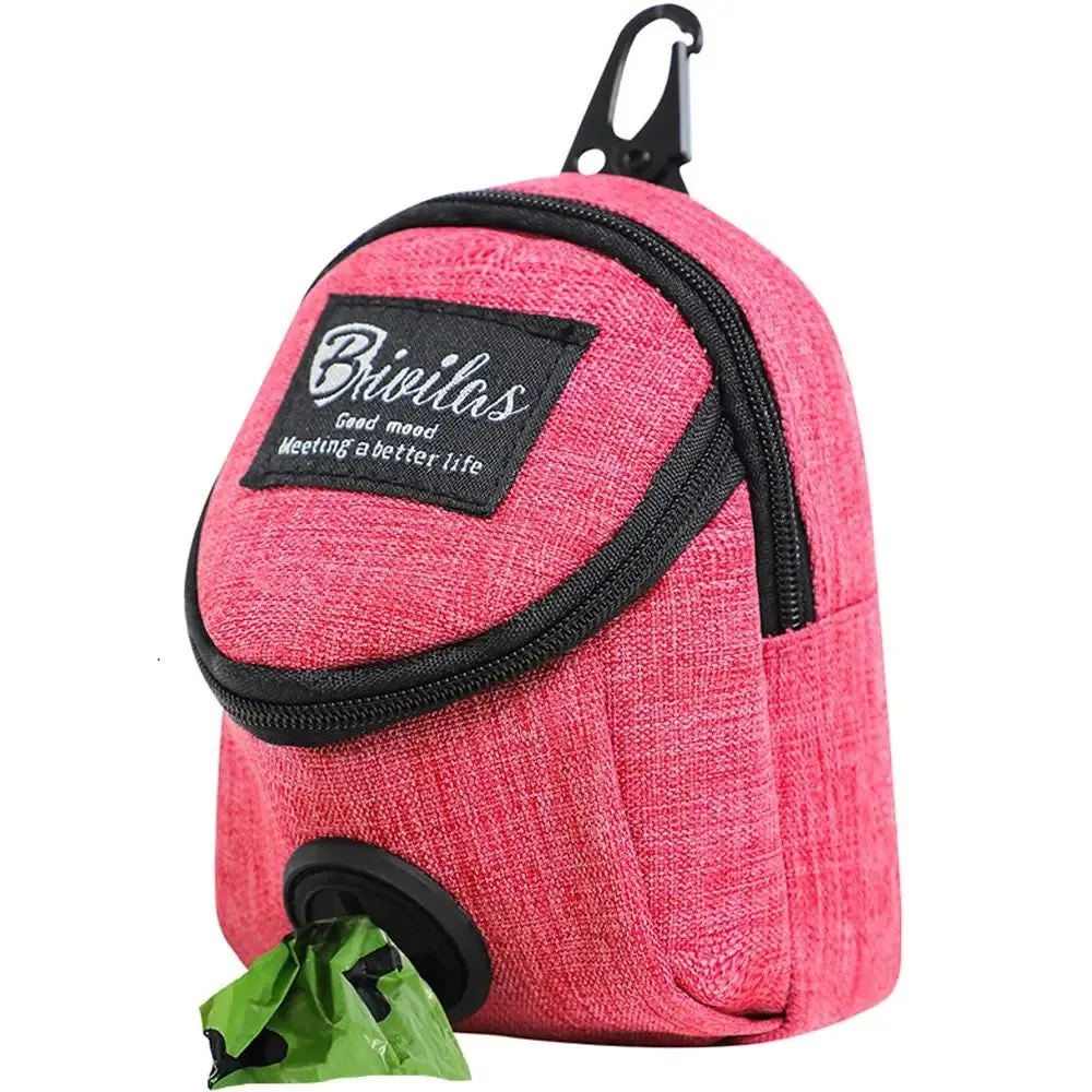 Dog Treat Pouch with Poop Bag Dispenser