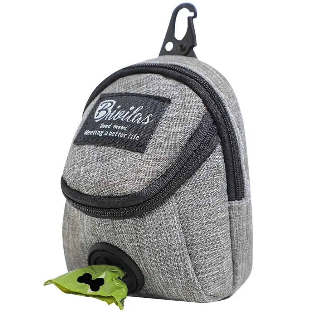 Dog Treat Pouch with Poop Bag Dispenser