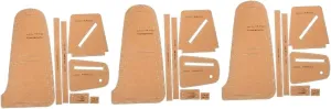 DOITOOL 3 Sets DIY Leather Bag Straps Crossbody Sewing Templates Craft Pattern for Leather Work