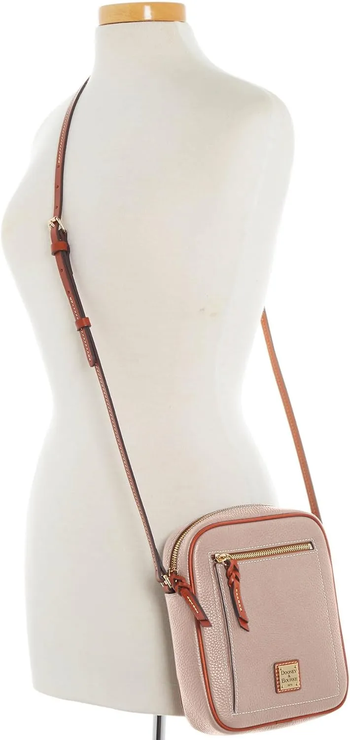 Dooney & Bourke Crossbody Bags for Women, Pebble Grain Leather Small Camera Crossbody