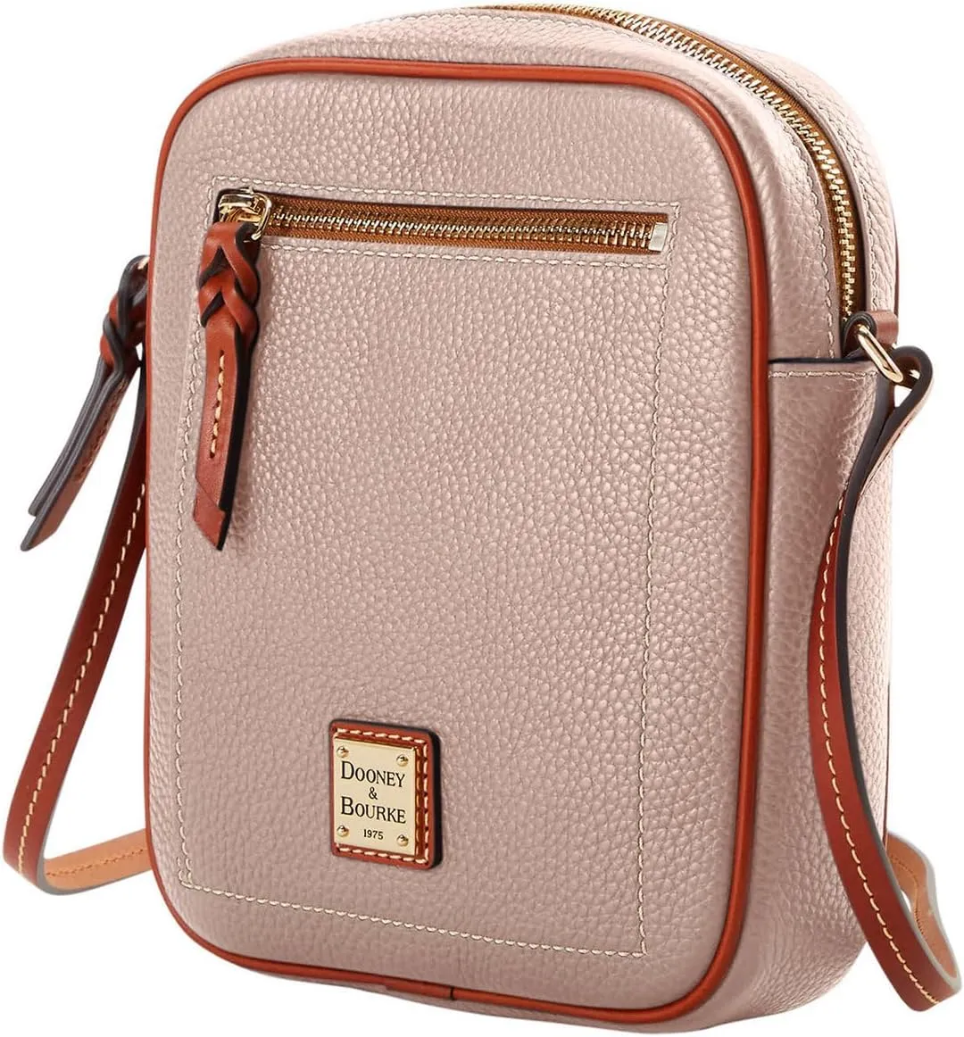 Dooney & Bourke Crossbody Bags for Women, Pebble Grain Leather Small Camera Crossbody