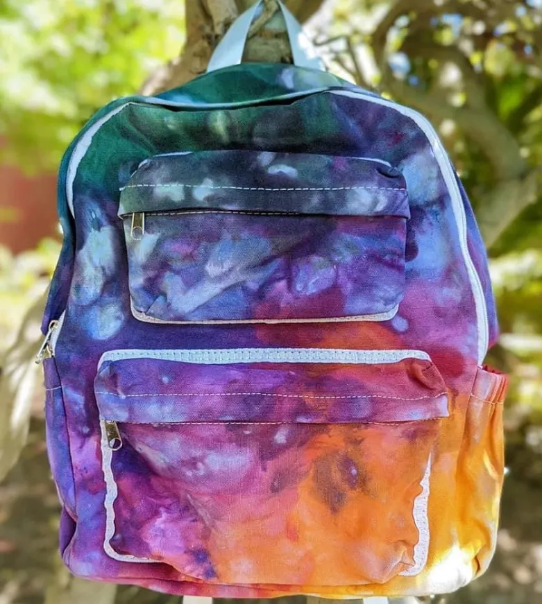 Double Pocket Canvas Backpack