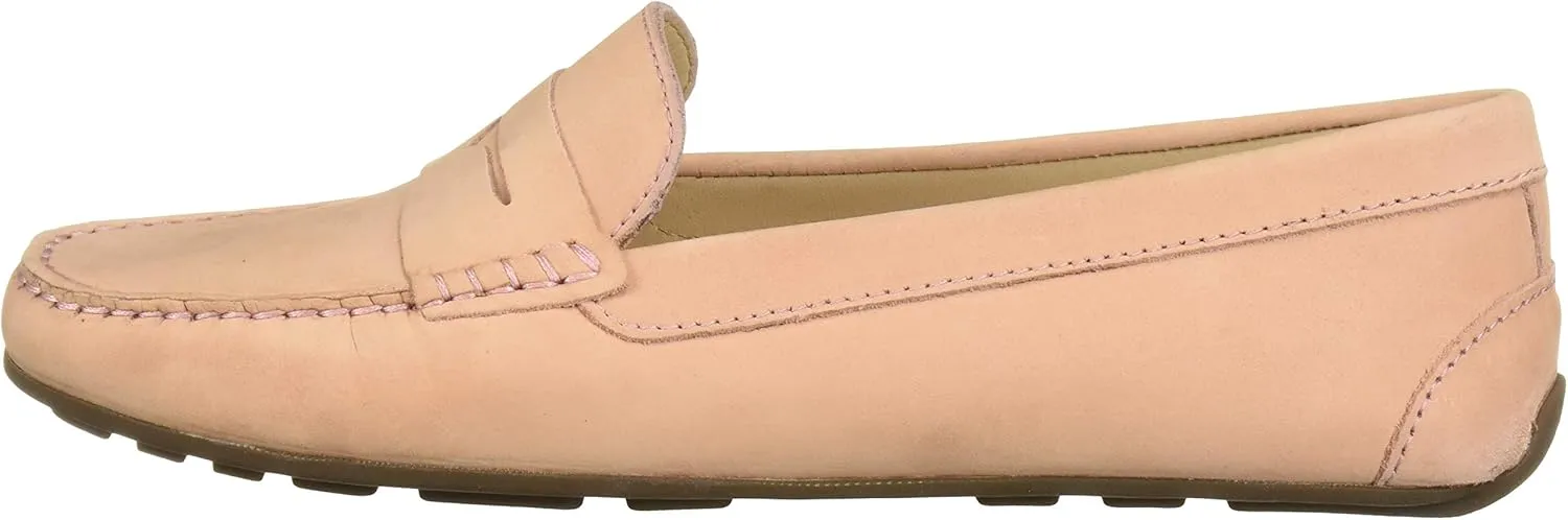Driver Club USA Women's Leather Made in Brazil Naples 2.0 Penny Driver Moc Loafer