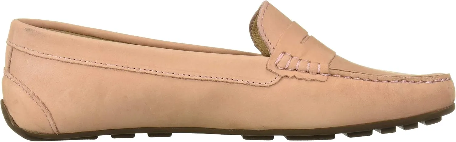 Driver Club USA Women's Leather Made in Brazil Naples 2.0 Penny Driver Moc Loafer